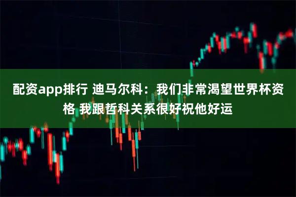 配资app排行 迪马尔科：我们非常渴望世界杯资格 我跟哲科关系很好祝他好运